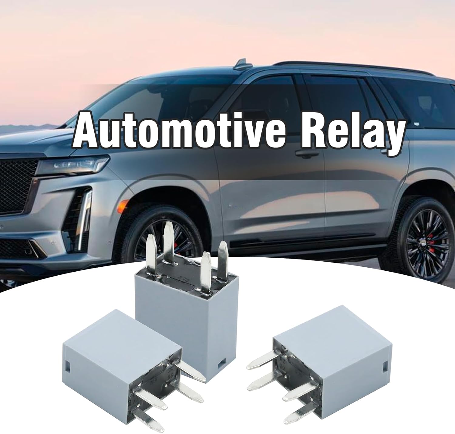 68083380AA 4-Pin Automotive Relay, Replacement for Buick, Replacement for Cadillac, Replacement for Chevrolet, Replacement for GMC, Replaces 12088567