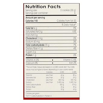 Andean Dream Gluten Free Quinoa Cookies Chocolate Chip - Case of 6-7 oz.