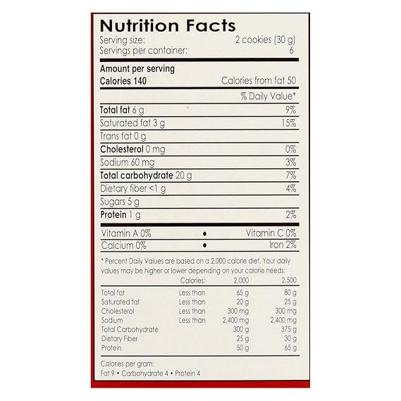 Andean Dream Gluten Free Quinoa Cookies Chocolate Chip - Case of 6-7 oz.