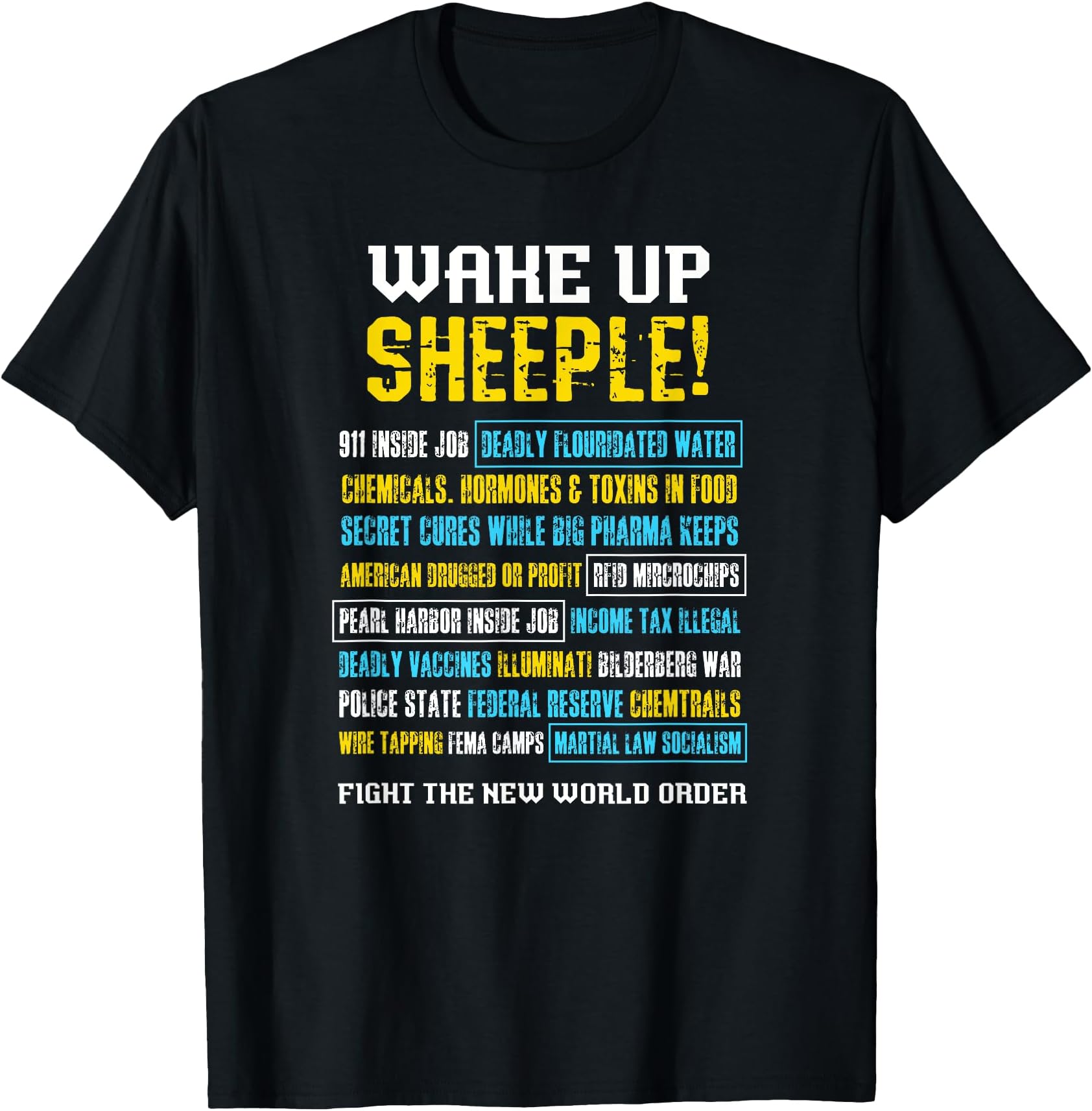 Wake Up Sheeple Tshirt T-Shirt