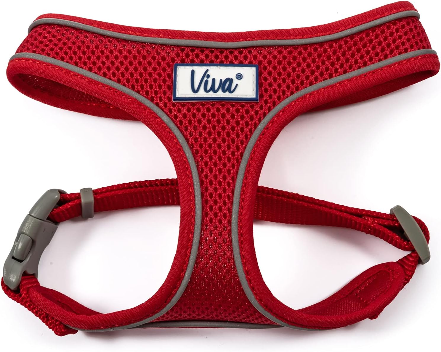 Ancol Simply Comfortable Padded Breathable Mesh Red Dog Harness Pet Training Accessory 44-57 cm, Medium Ancol Simply Comfortable Padded Breathable Mesh Red Dog Harness Pet Training Accessory 44-57 cm, Medium