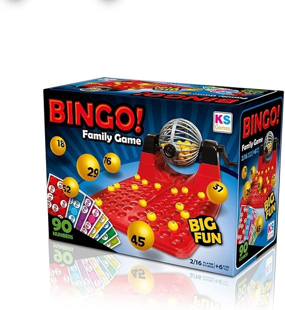 KS GAMES Bingo Box Game