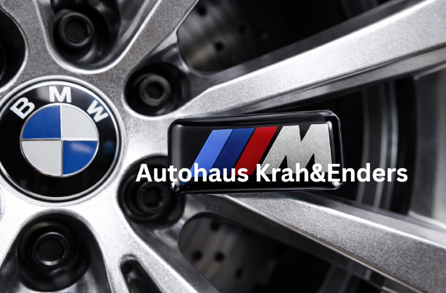 BMW 4X Emblem Plakette Aufkleber M-Zeichen Alufelgen Sticker Aufkleber M Perfomance