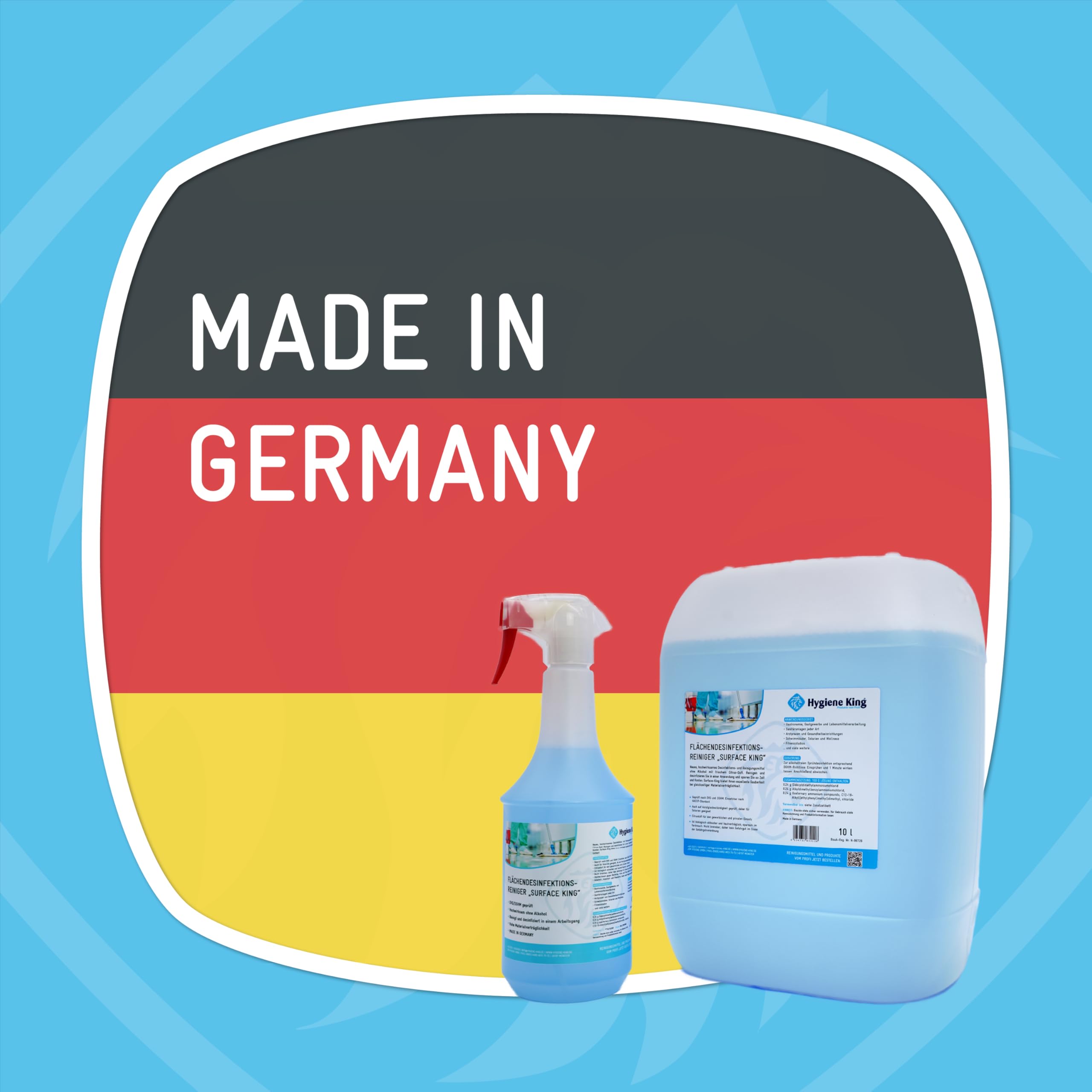 Desinfektionsreiniger | gebrauchsfertig | 10 L mit Hahn