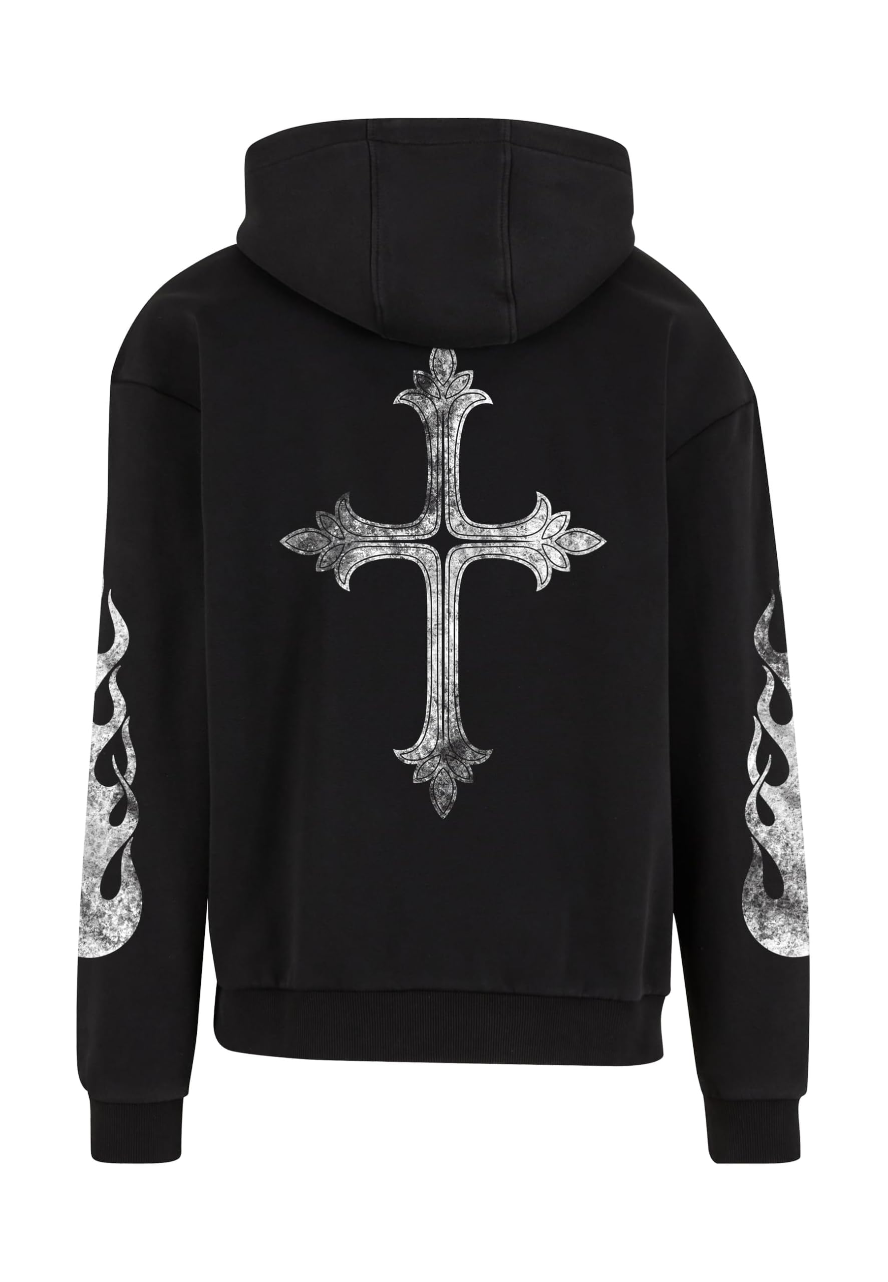Mister Tee Bluza z kapturem Mężczyźni Mt4179-vintage Cross Loose Fit Hoody