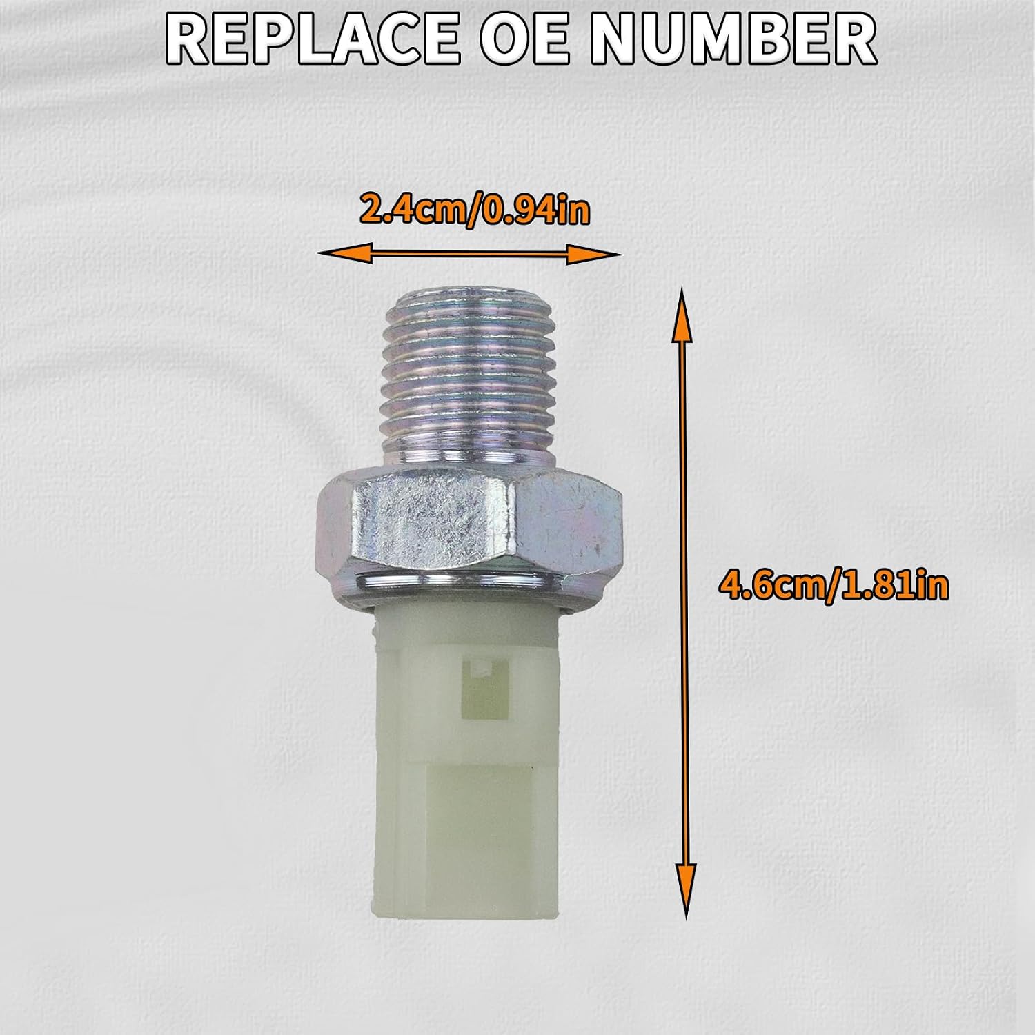 Engine Oil Pressure Sensor, Compatible with Ford F-150, Expedition, Explorer, MKZ, Navigator and More 1999-2013, Oil Pressure Switch Replace 6U5Z9278D 1U5T9278DA F8AZ9278DA