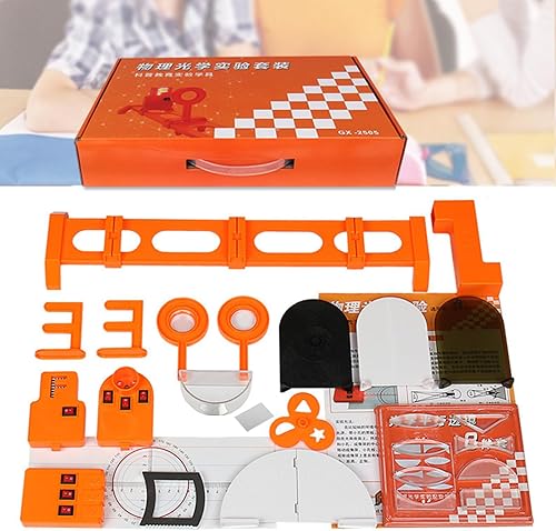 Miniatura 2 de XANHOY Equipo de laboratorio de física Herramientas Conjunto de herramientas de enseñanza óptica física Lente óptica Pinhole Imaging Optics