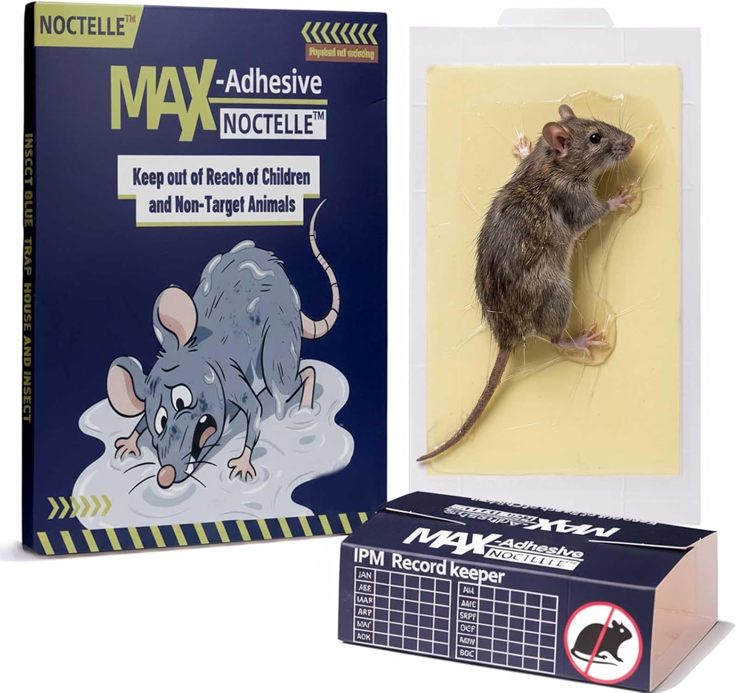Trampas para ratones y ratas precebadas para interiores | Protección para cocina y despensas