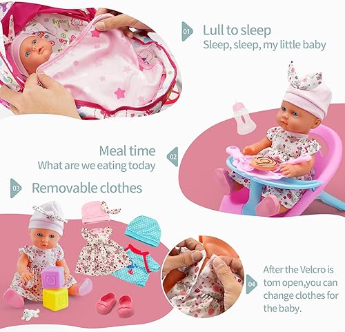 Miniatura 4 de Set de juguetes para cochecito de bebé