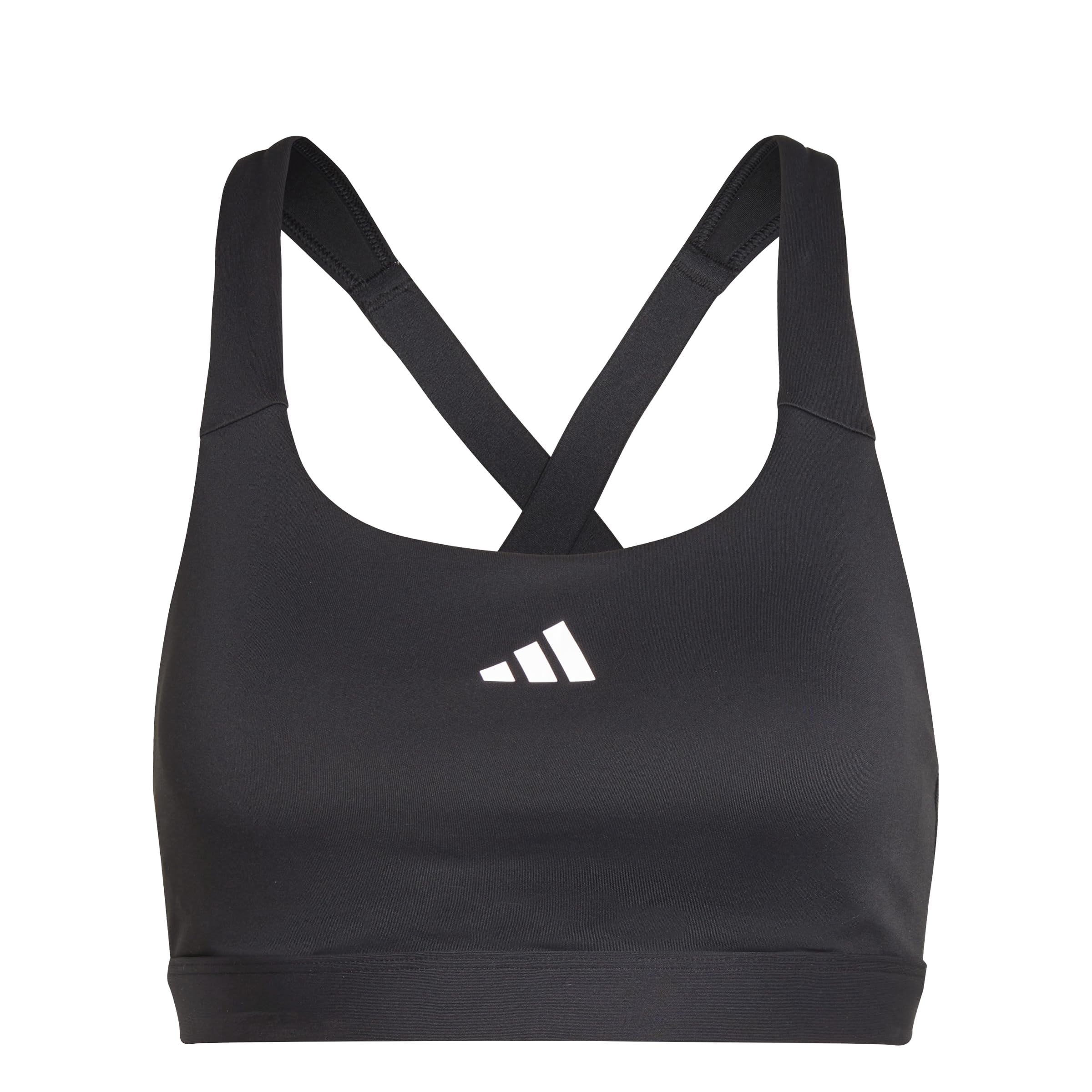 adidas Women's TLRD React Training High-Support Bra, Black