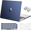 Funda MOSISO Compatible con MacBook Pro 14 pulgadas M5 M4 M3 M2 M1 2026-2021 | Kit 4 en 1 Esquinas reforzadas resistentes a grietas, A3427 A3426 A3434 A3112 A3185 A3401 A2918 A2992 A2779 A2442, Medianoche 1