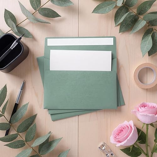 Vista 40 de Paquete de 100 sobres de efectivo para presupuesto, 6.7 x 3.5 pulgadas, paquete grande de sobres de dinero autoadhesivos para dinero en efectivo