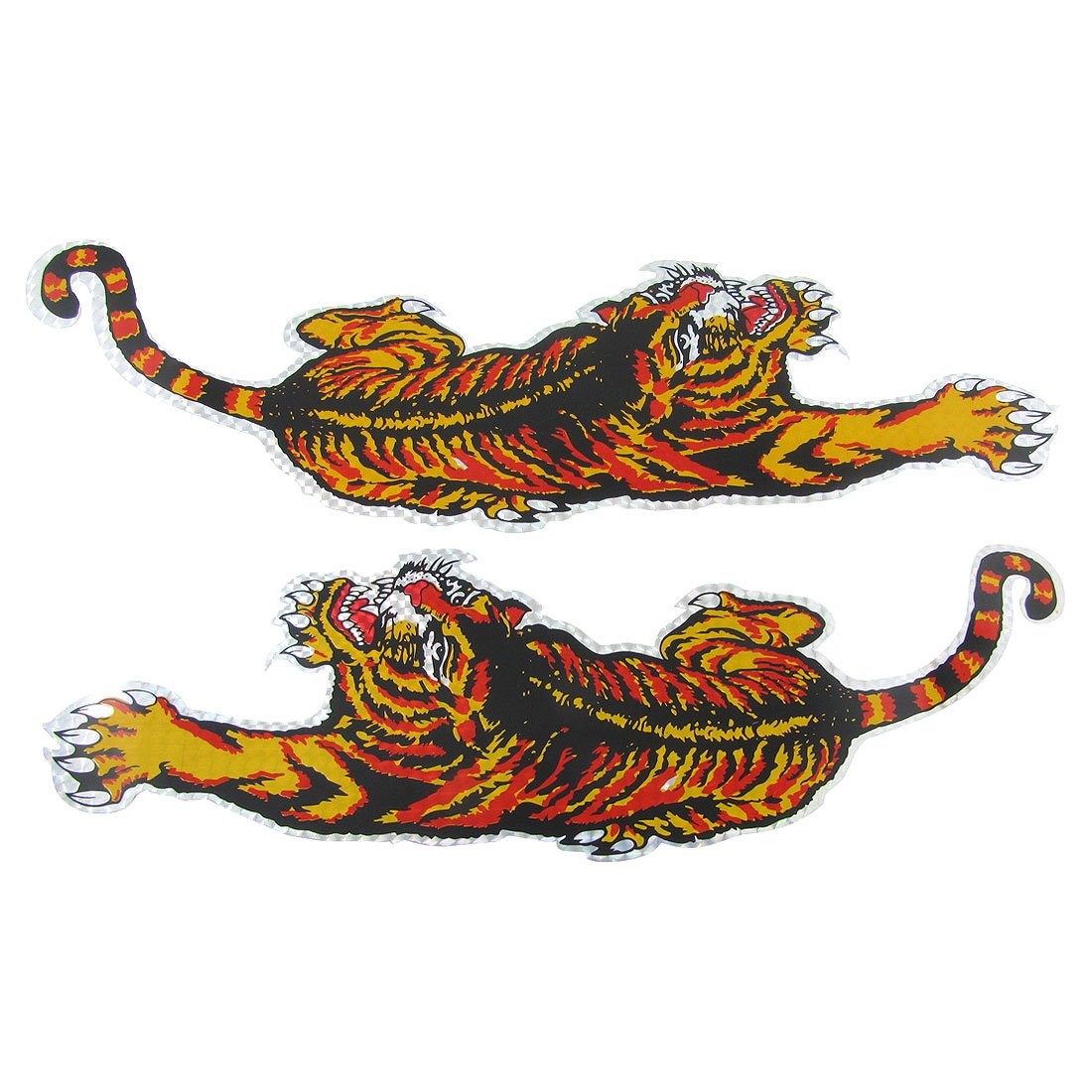 Qtqgoitem Vehicle Car Window Door Self Adhesive Vinyl Decal Sticker 3 Colors 2 Pcs (model: 291 2e4 0bf 0e1 11c)