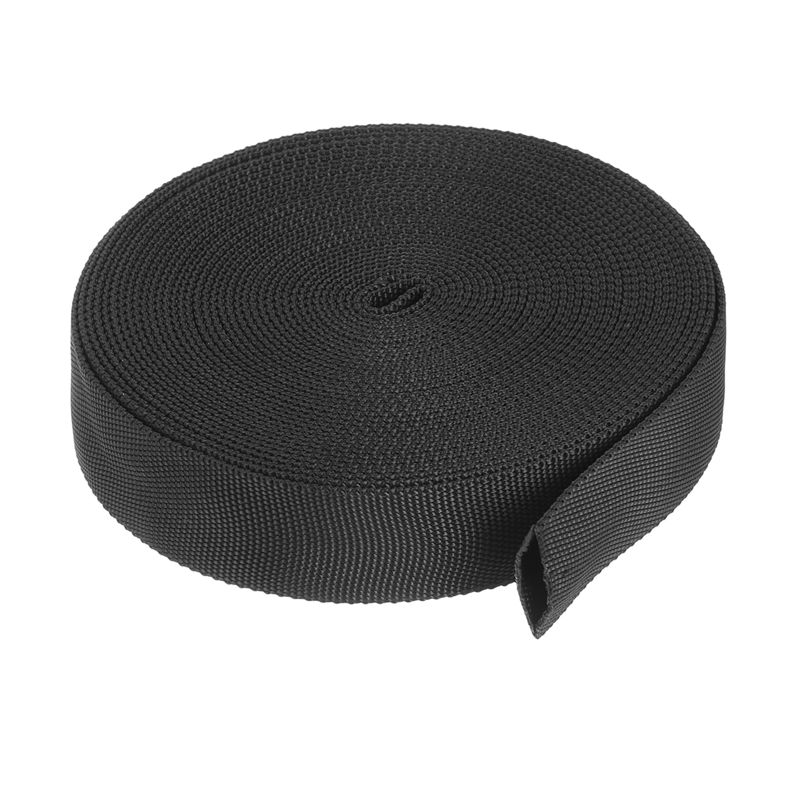 sourcing map Nylon Protective Hose Sleeve 18mm ID 10 Meters Cable Cover Sheath Protection Hydraulic Hose Wrap for Welding Cord Tig Torch Hydraulic, Black