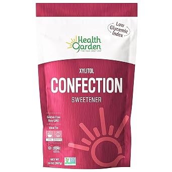Health Garden Birch Xylitol Confection Sweetener - Non GMO - Kosher - Made in the U.S.A. - Keto Friendly 14 oz