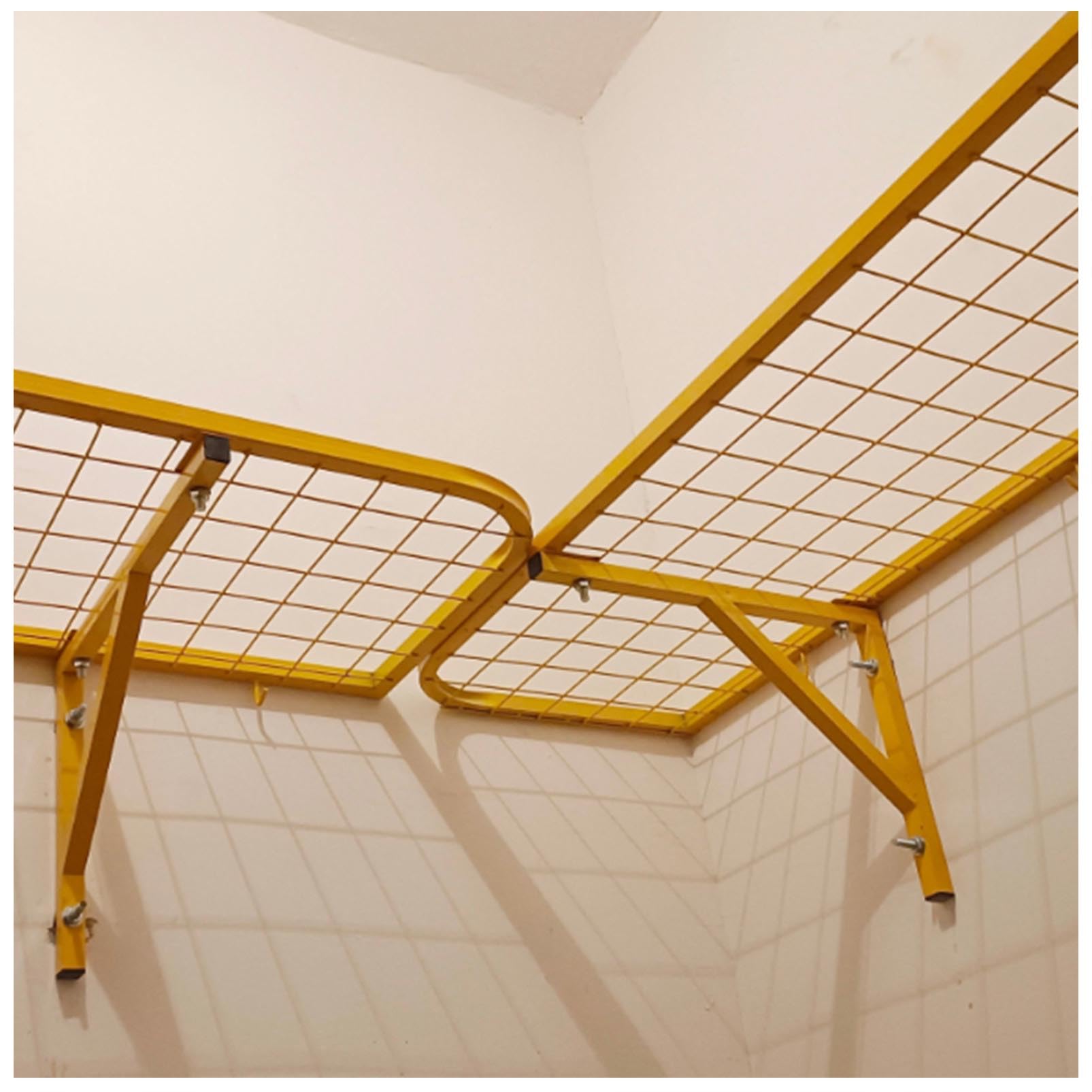 Scaffale da parete resistente, in metallo, per garage, cantina, cucina, ideale per attrezzi, dispensa, negozio, capannone, magazzino
