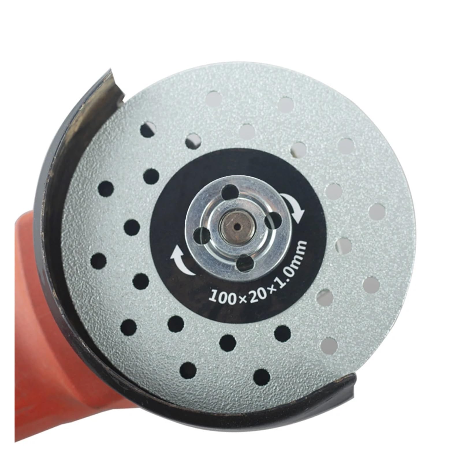 Disco de amolado para losas de roca Discos de corte diamante con múltiples orificios 100x25 mm 4 piezas for piedra porcelana cerámica