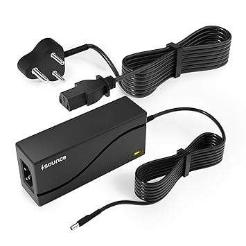 Sounce 12 Volt 5 Amp DC Power Supply Adapter 60W Universal AC to DC Converter SMPS Transformer for LED Strip Lights CCTV Security Camera DVR NVR Monitor Router Battery Charger and DIY Projects Black