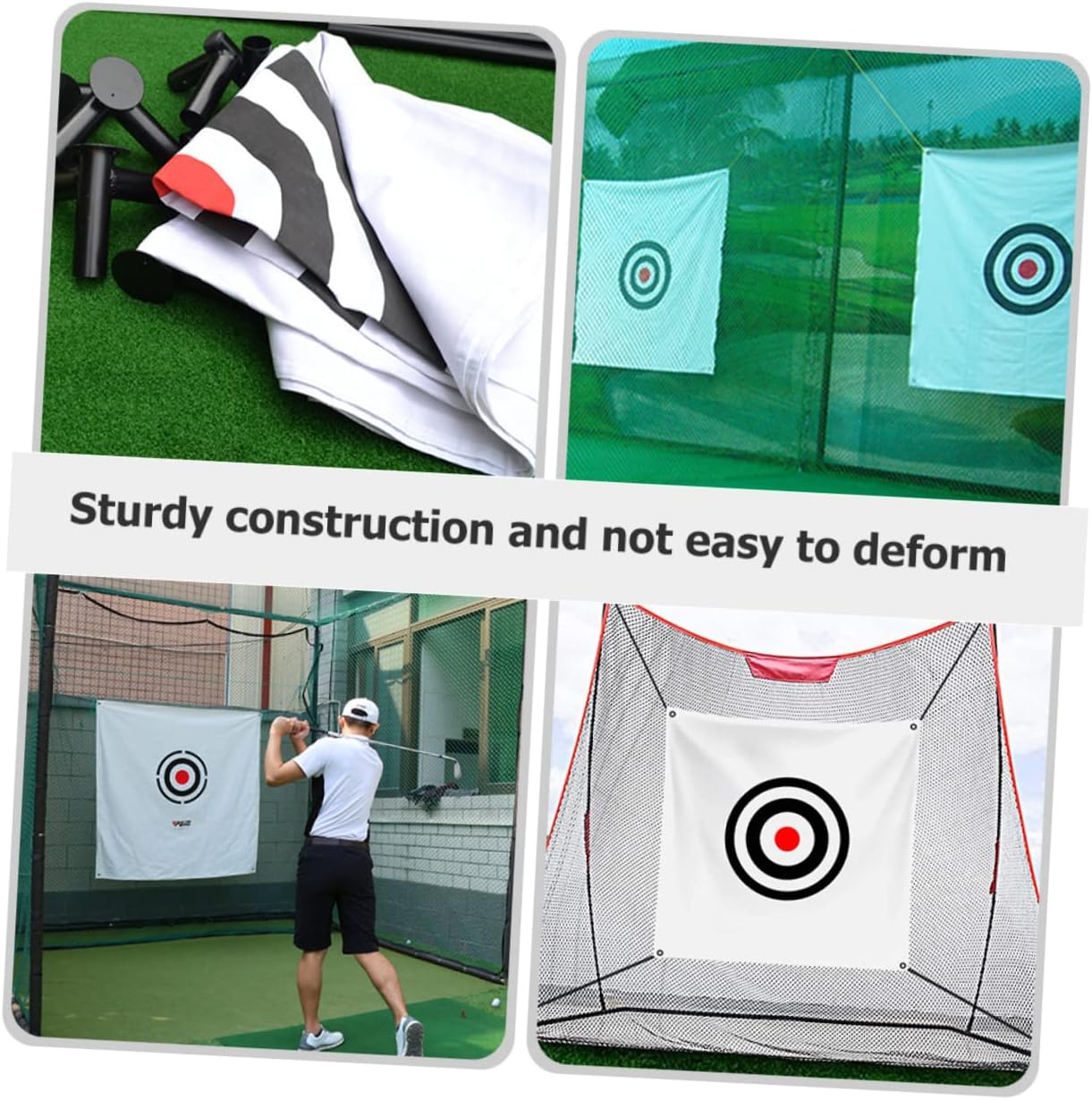 Thick Canvas Golf Hitting Target Practice Net Professional Net Swing Exercise Cloth