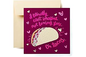 Taco Valentine's Day Card for Kids