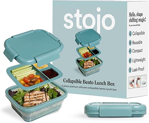 STOJO Collapsible Bento Box - Thumbnail 4