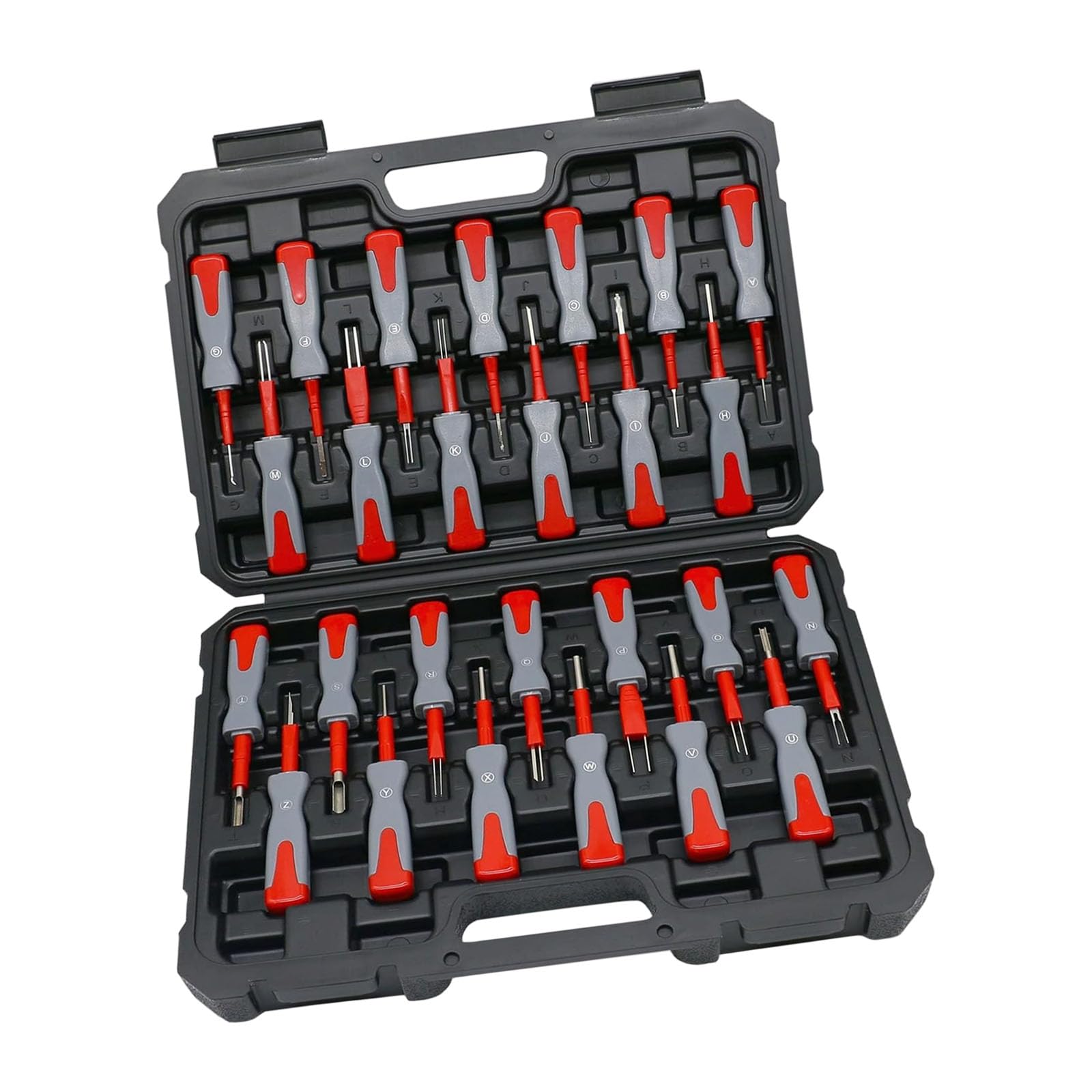 26Pcs Multipurpose Car Wire Harness Connector Pin Removal Disassembly Toolkit for Wire Terminals and Repair Auto Electrical Separate Set