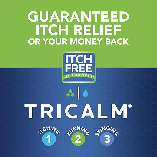 Miniatura 7 de TriCalm Hidrogel calmante sin esteroides para picaduras de insectos eccema y más no contiene hidrocortisona 2 onzas líquidas