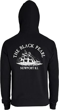 The Black Pearl Hooded Unisex Sweatshirt - 100% Cotton Hoodie to Stay Warm in Winter