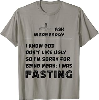 Ash Wednesday Distressed Cross Believers Fasting Repentance T-Shirt