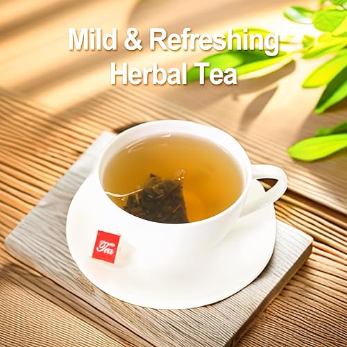 Miniatura 4 de FullChea - Bolsas de té de hoja y raíz de diente de león, 50 bolsitas de té - Té de hierbas de diente de león natural para la salud del hígado y los