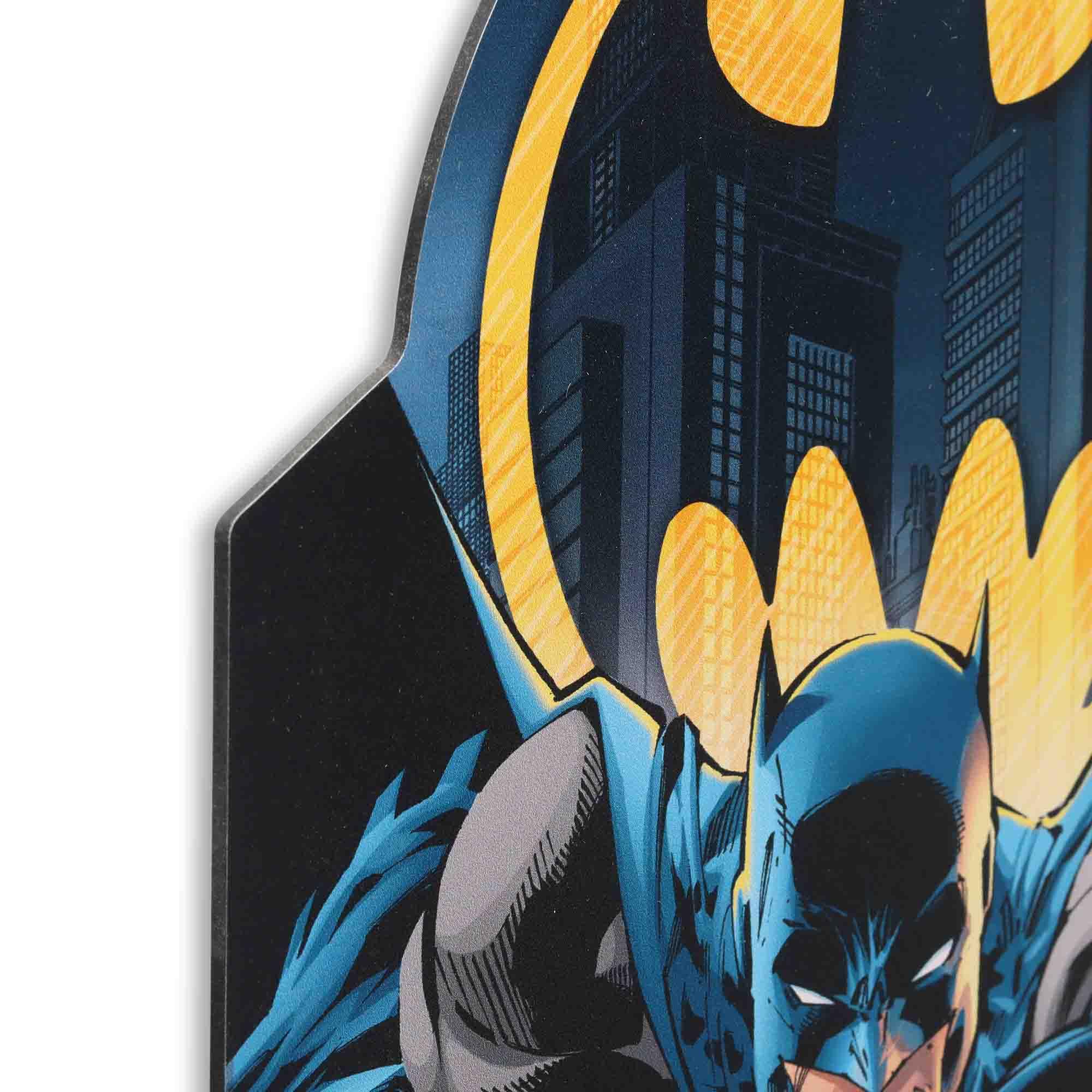 DC Comics Batman Dekoschild, Metall, 30x40 Cm – Perfekt Für Fans & Sammler