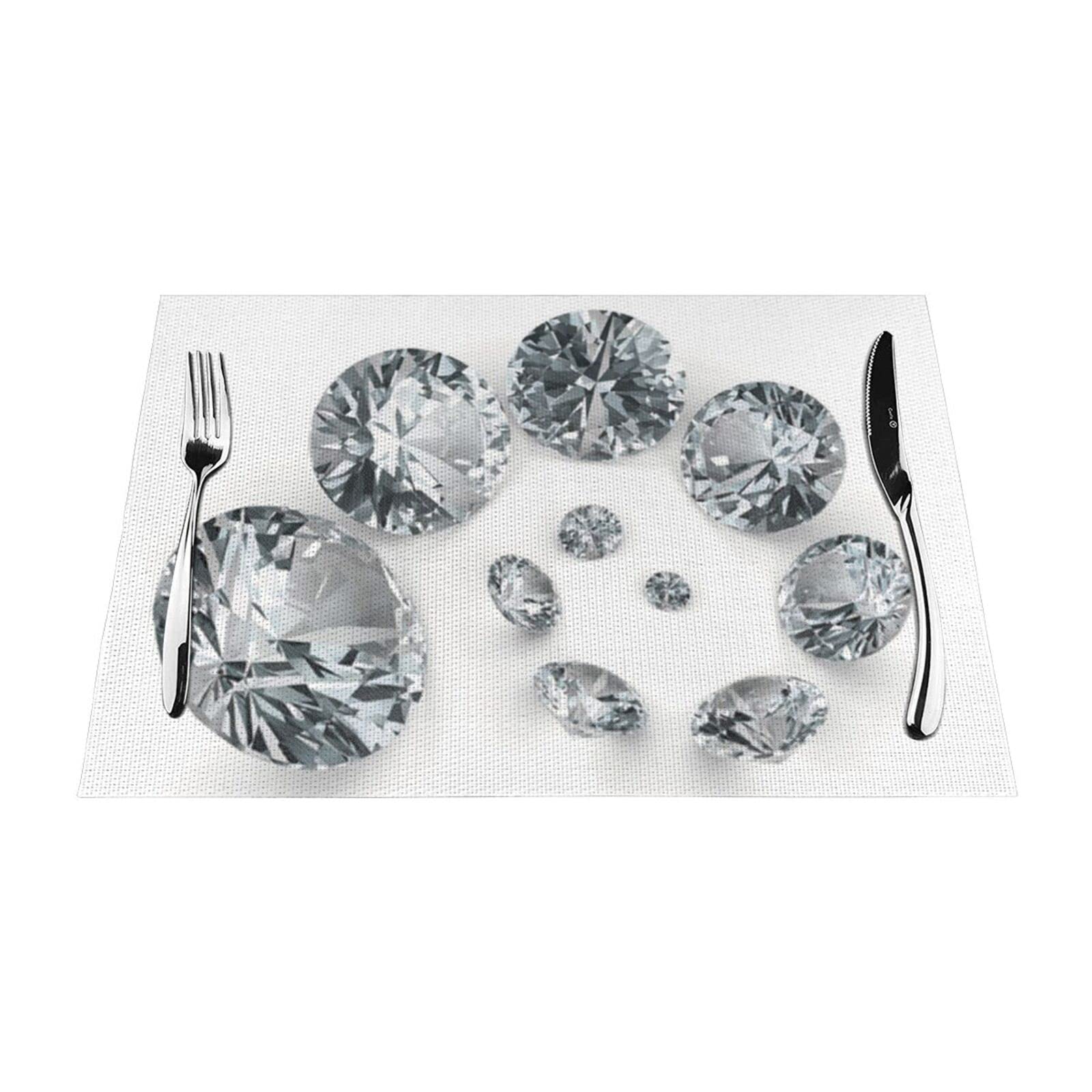 Sets de table anti-taches PVC lavables pour protéger votre table