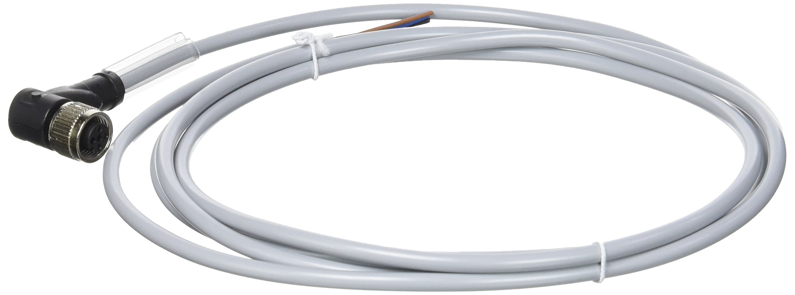 PEPPERL + FUCHS 116449 Model v11-w-2 m-pvc Female Connector, Grey