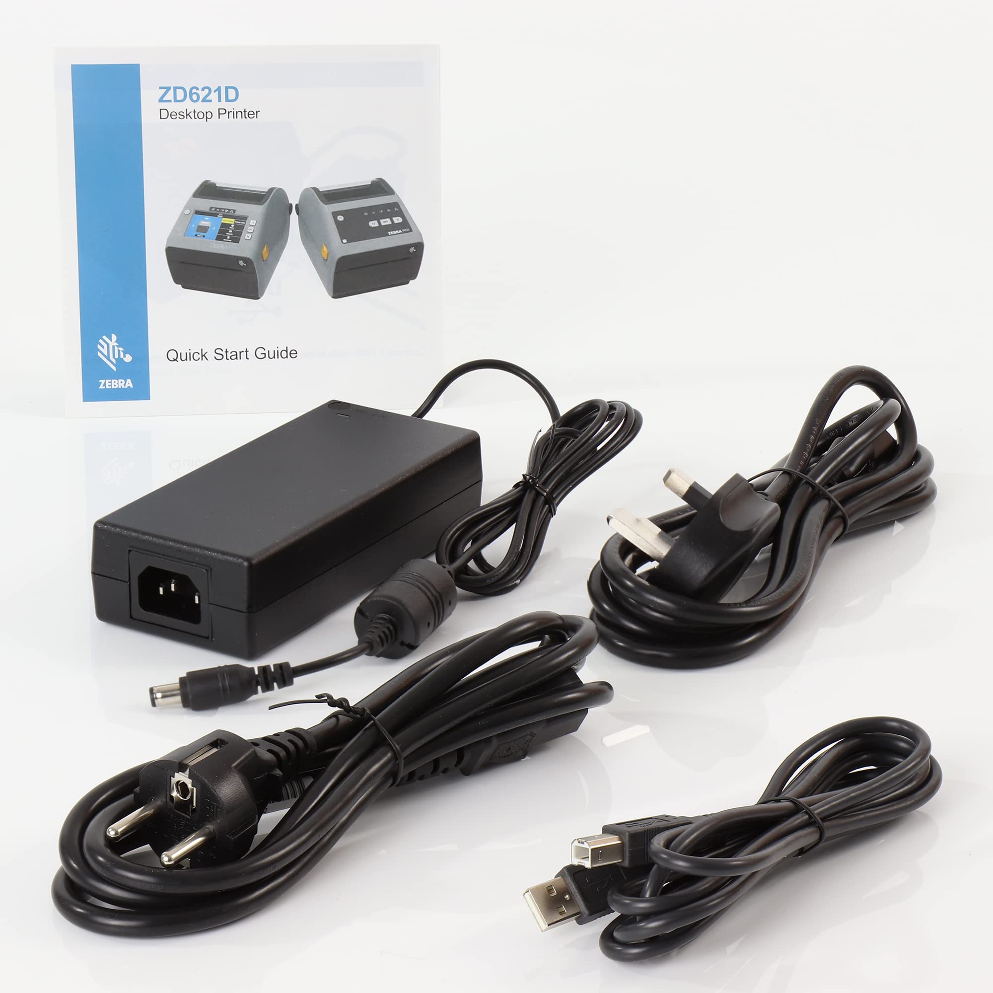 Zebra ZD621d Imprimante thermodirecte 203 dpi 104 mm BTLE LAN RS-232 USB