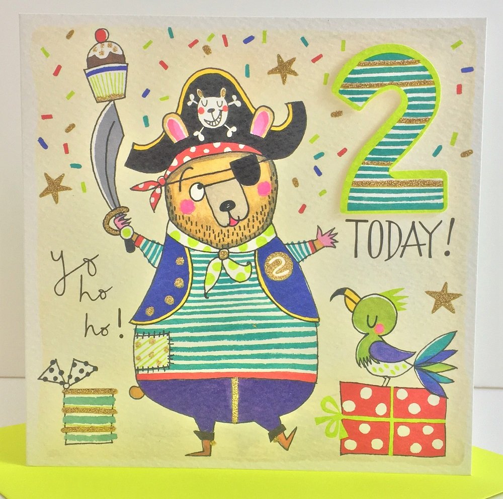 Rachel Ellen Designs LtdPirate Bear 2nd Birthday