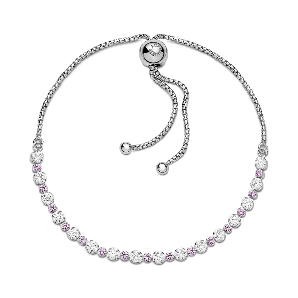 Storivk10Pandora シルバースライダーブレスレット約17 Amazon | PANDORA ロジウムメッキ スターリングシルバー