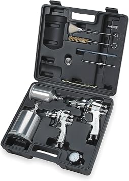 Binks HVLP Spray Gun Kit,Gravity 98-3170