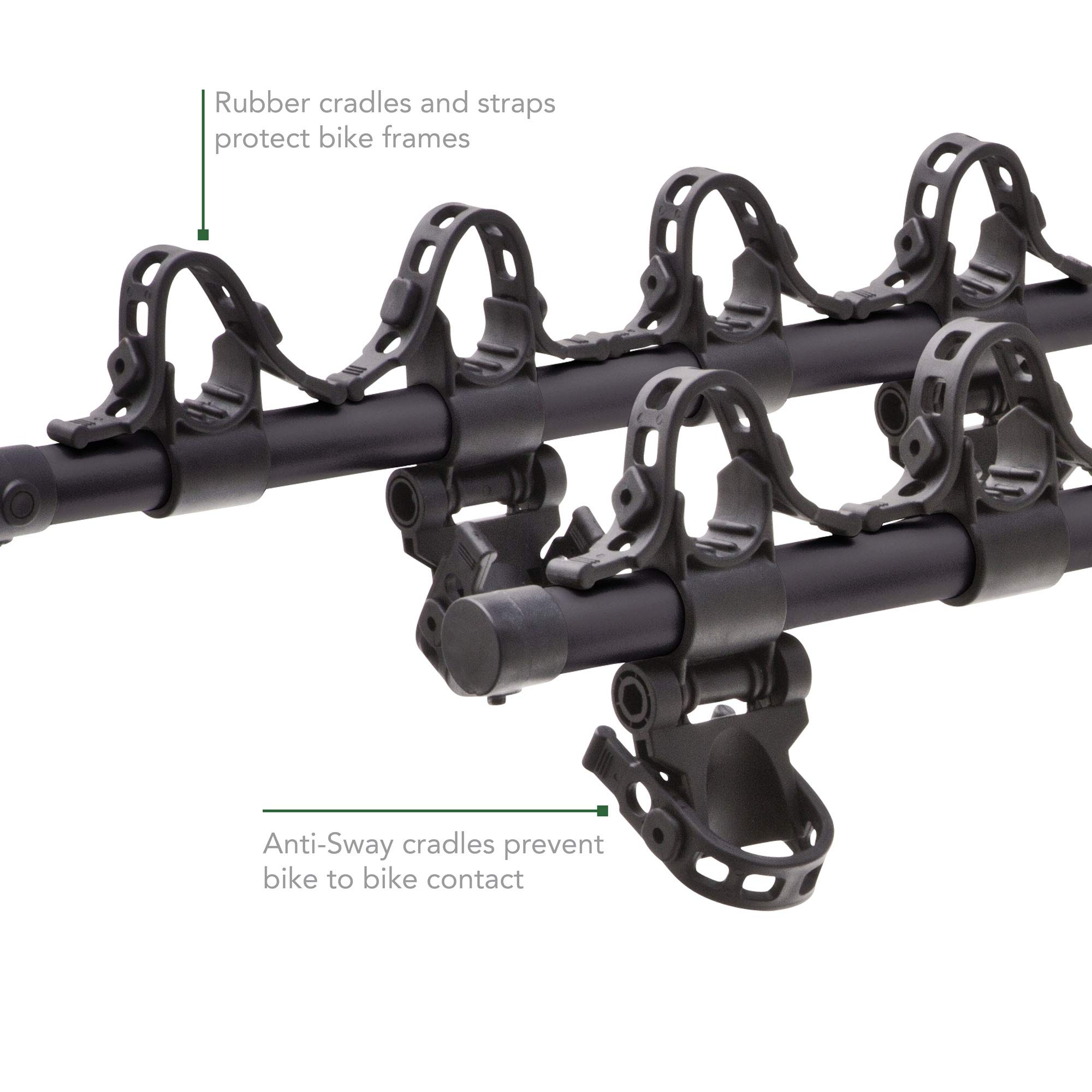 Amazon.com : SportRack Ridge 4 Bike Hitch Bike Rack, black, one