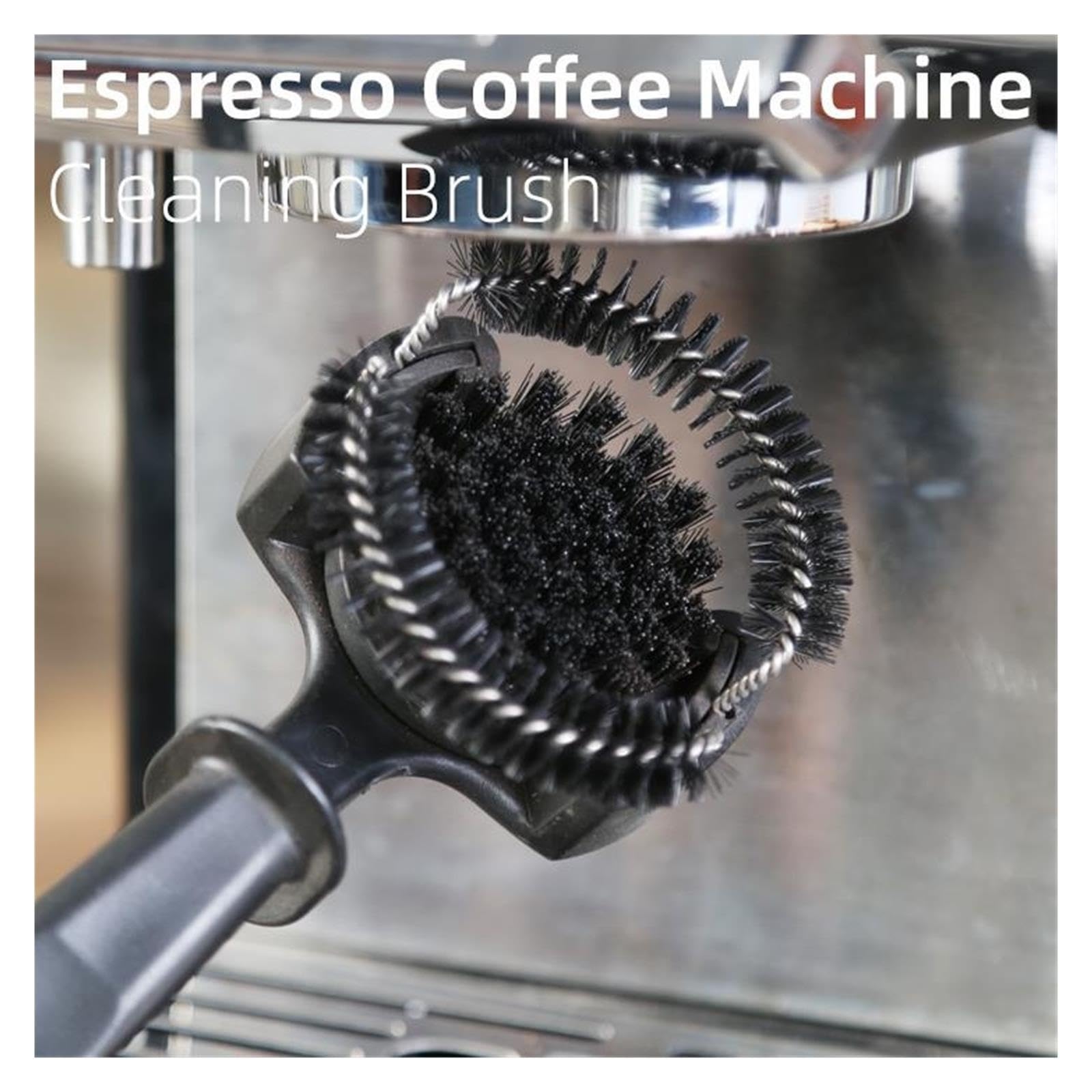 Spazzola pulizia macchina caffe, spazzola tonda gruppo