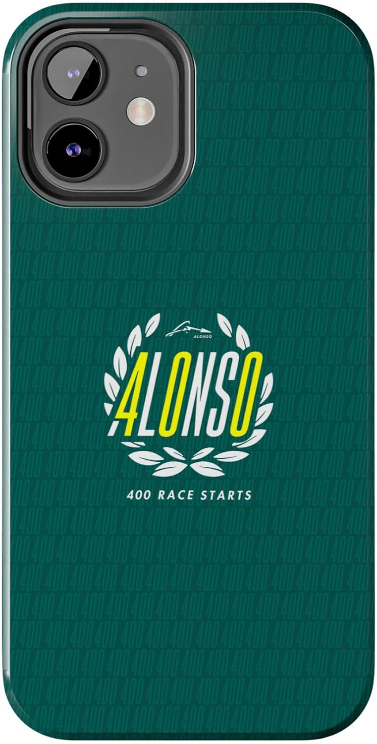 Tough Phone Case FA ALO 400 Formula Racing Races Compatible with All iPhone 16 15 14 13 12 11 X Series and S Series
