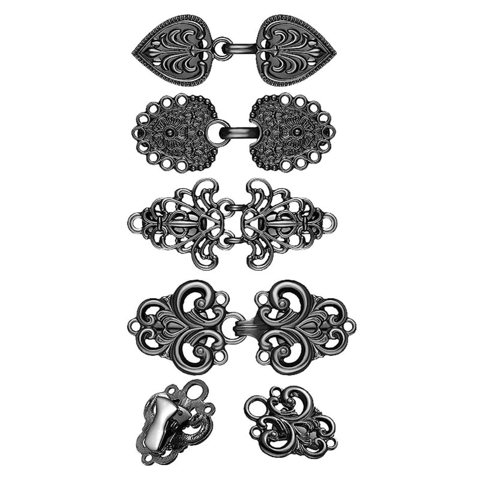 styleheaven 4 Pieces Sweater Shawl Duck Mouth Clips Cloak Clasps for Girls Cardigan Cape Black |Jewelry & Watches | Fashion Jewelry | Pins & Brooches-picture-49