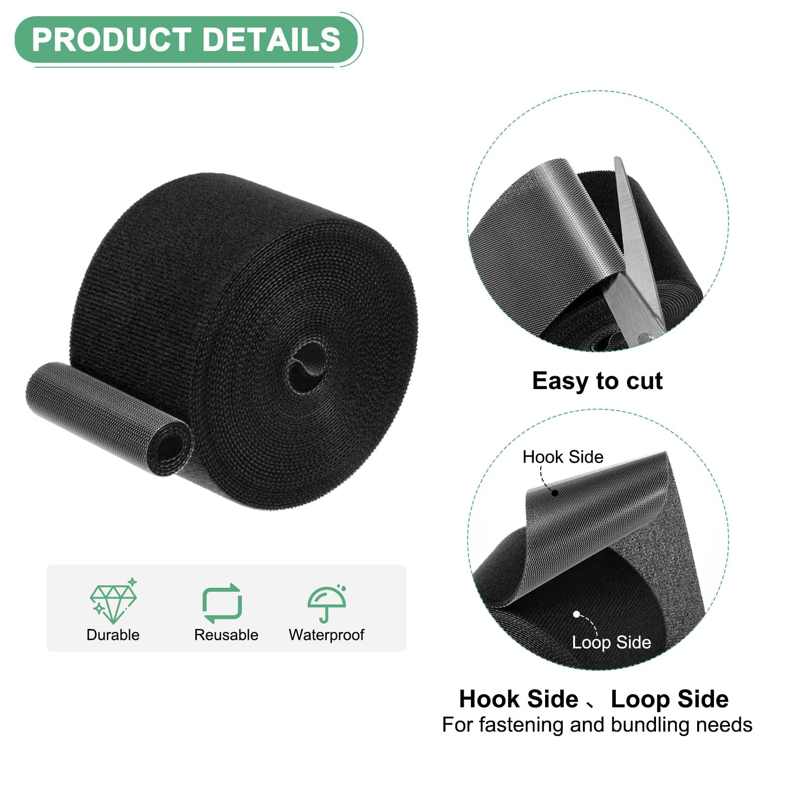 M METERXITY 1-Roll Garden Plant Tape - Image 2