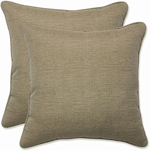 Vista 65 de Pillow Perfect - Cojín cuadrado para asiento de esquina para exteriores o interiores, color cobalto