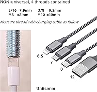 Vista 28 de Juego de 4 patas de metal de 5 pulgadas para base de cama ajustable eléctrica