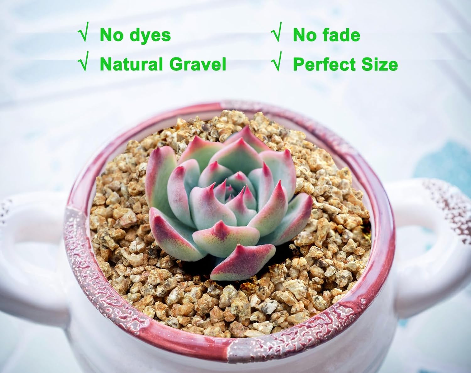 Boniosz 5lb 3-6mm Maifanitum Stones, Soil Amendment for Succulents & Bonsai