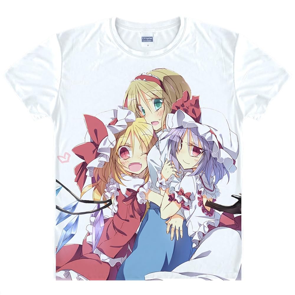 Amazon.com: ISaikoy Anime Touhou Project Short Sleeve T