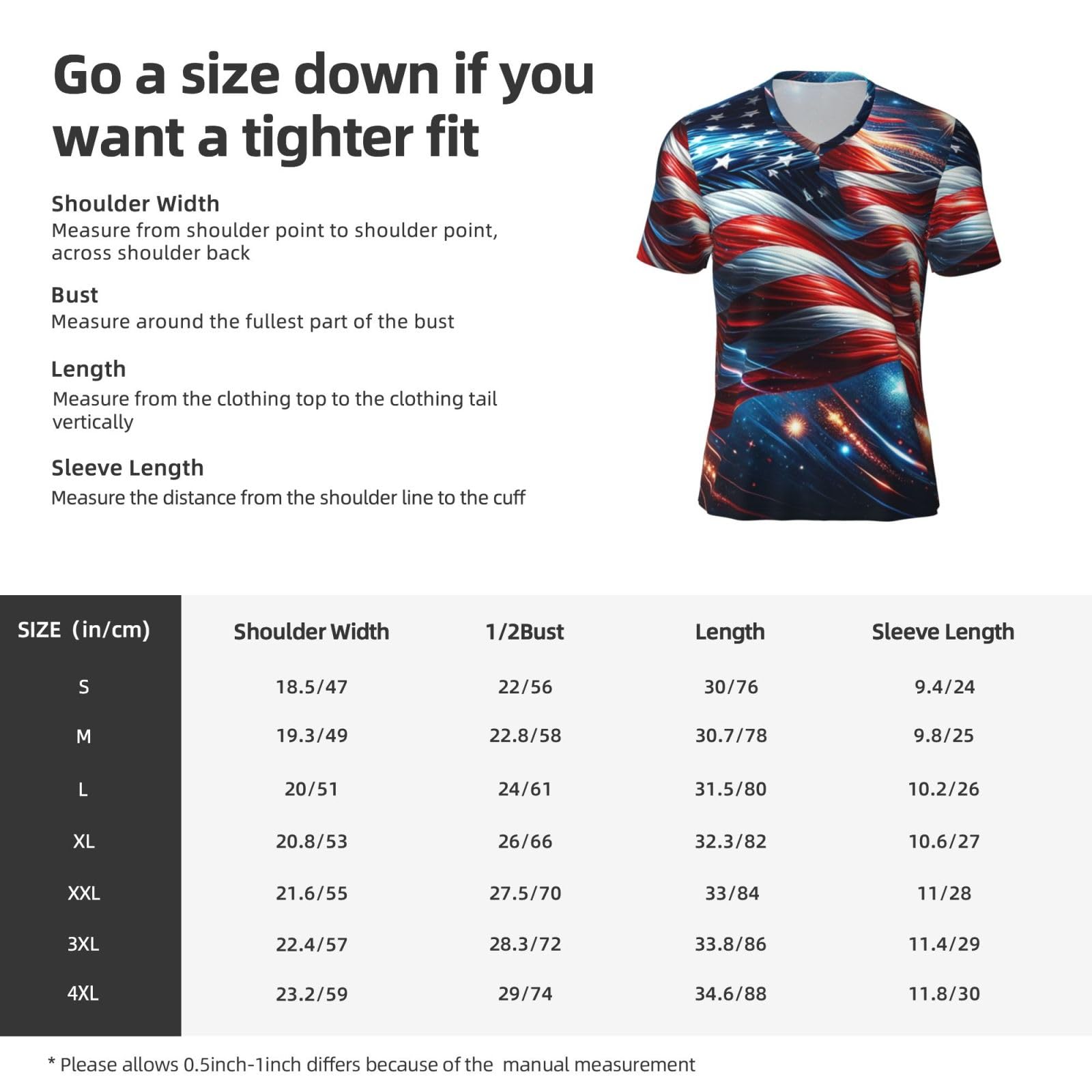 Stylish Athletic Sports Jersey Firework-American-Flag Men's Rugby Jersey 4X-Large