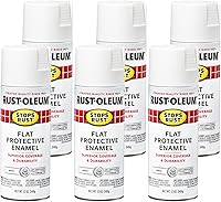 Vista 123 de Rust-Oleum 7732830 Stops Rust Pintura en Aerosol, 12 oz, Verde Cazador Satinado