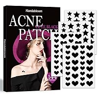 Vista 9 de 216 parches de acné de estrella con ácido salicílico y árbol de té, parches de espinillas para espinillas para cara, parches hidrocoloides azules