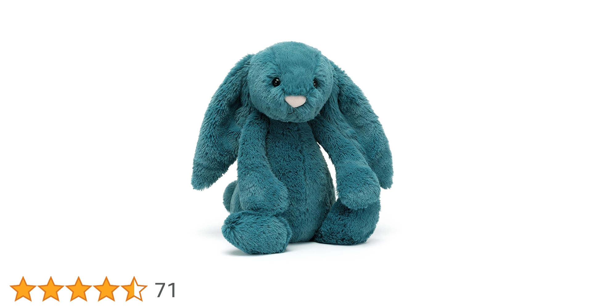 Amazon.co.jp: Jellycat Bashful Mineral Blue Bunny Plush Toy Medium